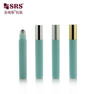 comprar 8 ml Botão Cosmético em Rolo Vazio Grátis de Plástico PP PCR Reciclado de Gel Ocular Roller online manufacture