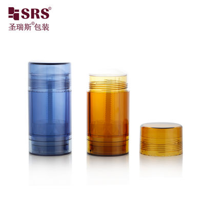 comprar Forma Redonda Personalização Injeção Cor Plástico PP Deodorante Stick Container 75g online manufacture