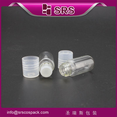 comprar mini rolo transparente de 3 ml em frascos de vidro cosméticos online manufacture