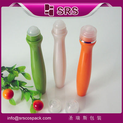 comprar frasco SRS8447-15ml de forma especial com esferas metálicas para creme de olhos online manufacture