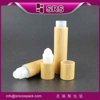 comprar Fabricante de SRS plástico vazio com casca de bambu garrafa de bola de rolos com bola de metal ou PP online manufacture