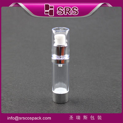 comprar SRS luxo Cosméticos Embalagem plástica 15 ml 20 ml 30 ml redonda Loção facial Botas de bomba sem ar online manufacture