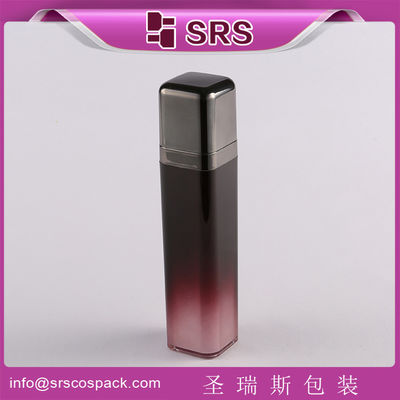 comprar SRS 15 ml 30 ml 50 ml acrílico de luxo, embalagem cosmética sem ar quadrada para produtos de cuidados com a pele online manufacture