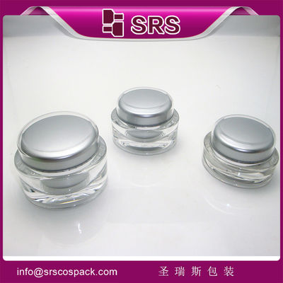 comprar J040 15 ml 30 ml 50 ml frasco cosmético redondo para creme de pele online manufacture