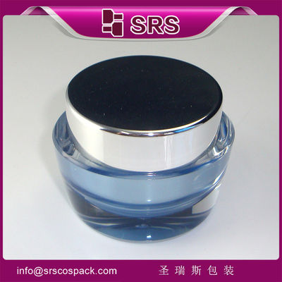 comprar Fabricante de SRS, venda por grosso de frascos de plástico cosmético de forma oval para produtos de cuidados da pele na Coreia online manufacture