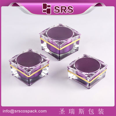 comprar Embalagem Shengruisi J052-15ml 30ml 50ml frasco de creme acrílico quadrado online manufacture