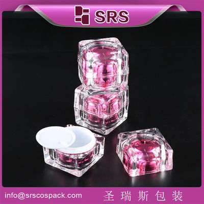 comprar frasco acrílico quadrado de alta qualidade para fornecedor de creme online manufacture
