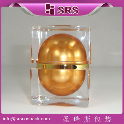 comprar J059 frasco plástico transparente de forma quadrada de 30 ml 50 ml online manufacture