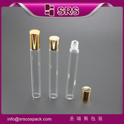 comprar SRS recipiente transparente de óleo essencial frasco de vidro vazio de 10 ml com rolo de vedação online manufacture