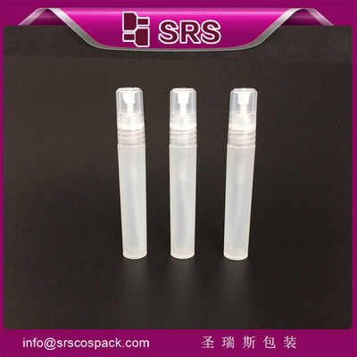 comprar SRS China fornecedor garrafa plástica vazia de 8 ml com bomba de pulverização para perfume online manufacture