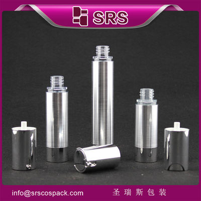comprar TA021 15 ml 30 ml 50 ml frasco de bomba de plástico sem ar de forma cilíndrica online manufacture