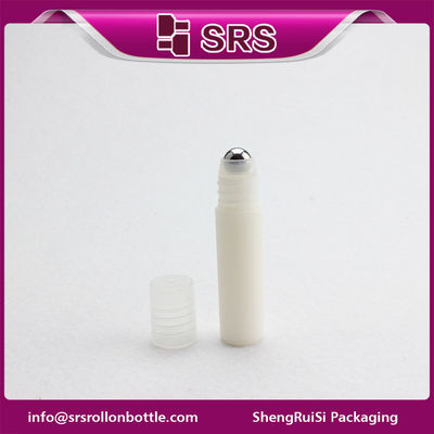 comprar frasco vazio de 5 ml de cor branca. frasco de bola de rolos vazio com bola de aço online manufacture