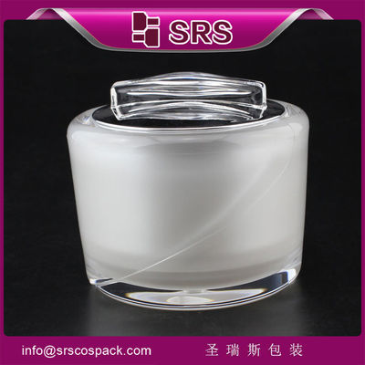 comprar J039 pote cosmético elegante com alta qualidade, fabricação de plástico para pote online manufacture