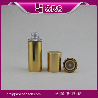 comprar Fabricante de garrafas de soro cosmético sem ar de luxo de prata e ouro online manufacture