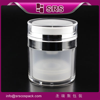 comprar A100 frasco de 15 ml 30 ml 50 ml bomba sem ar branca para creme de cuidados com a pele online manufacture