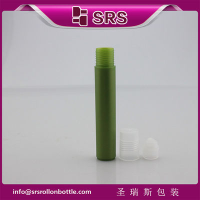 comprar rolos de plástico de 15 ml em frasco de cor verde para líquido de cuidados com a pele online manufacture