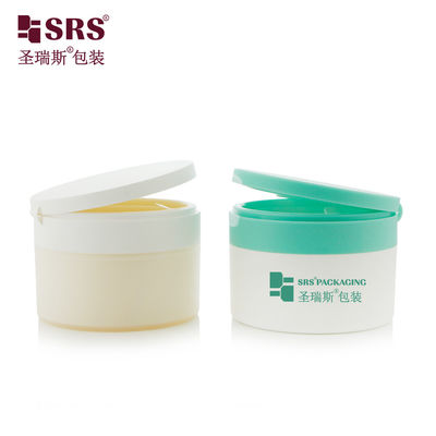comprar Recipiente de cor de PP para injecção com tampa de volta, colher de plástico, 100g frasco de creme cosmético online manufacture