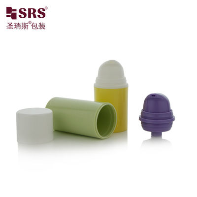 comprar Injeção Cosméticos de plástico personalizados coloridos soro bomba de vácuo garrafa sem ar PP online manufacture
