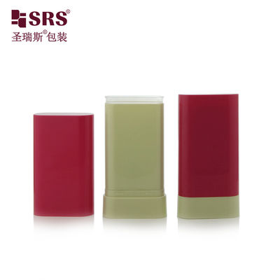 comprar 20g Forma oval Vazio Bastão de PP Torcer para cima Recipiente de cuidados pessoais Embalagem de desodorante online manufacture