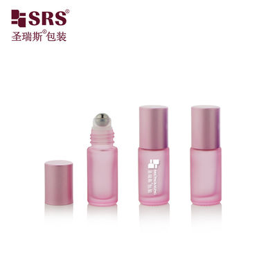 comprar 5 ml Carinhosas Bolas de Ferro de Rolha Vazia Perfume Botalhas de Óleo Essencial Rolo em Garrafa de Vidro online manufacture