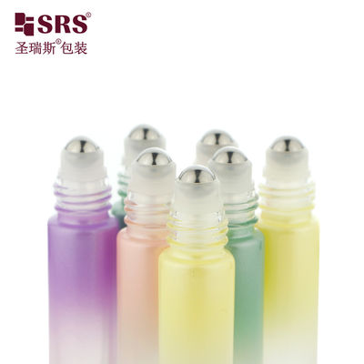 comprar Vidro Redondo Luxo Vazio Portátil Óleo Essencial Rolo Em Botelha 10 ml online manufacture