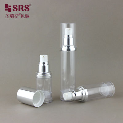 comprar Plastic Transparente AS Embalagem Cosmética Vazia Loção de Bomba de 30 ml garrafa sem ar online manufacture