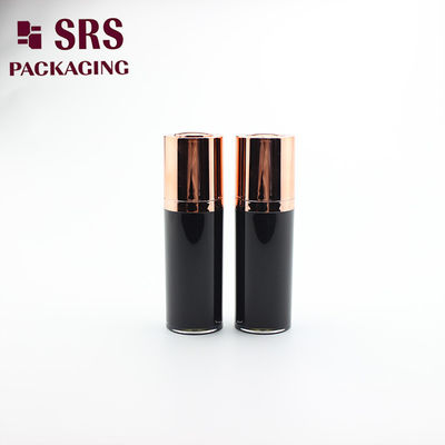 comprar A020 tinta preto acrílico frasco de loção de parede dupla frasco cosmético sem ar online manufacture