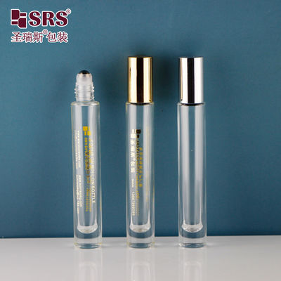 comprar Forma redonda fundo espesso e transparente sem fugas Perfume Óleo essencial Botalhas de esferas de rolos 10 ml online manufacture