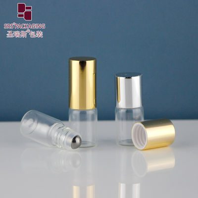 comprar BLP-2ML Embalagem de Esferas de Roller Tamanho de Viagem Óleo Essencial Vidro Transparente Rolo Na Garrafa Sem Fugas online manufacture