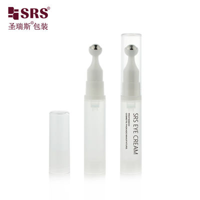comprar A0031 Injeção Personalizar cor Rondas Rolo sem ar em garrafa Embalagem Cosmética Massagem Olho soro Prensagem garrafas online manufacture