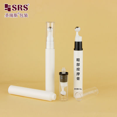 comprar A0031 5ml 10ml 12ml 15ml AS PP bomba vazia sem ar Pressão Botão de bola de rolos para aplicação de soro de massagem de gel de olho cosmético online manufacture