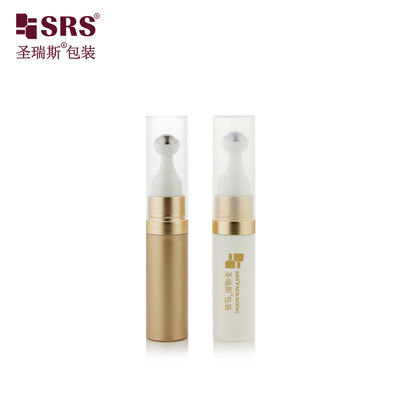 comprar A0035 Tamanho de viagem Bonito PP redondo PCR Material reciclado sem ar Rolo em frasco de gel Roller bola de massagem de aço online manufacture