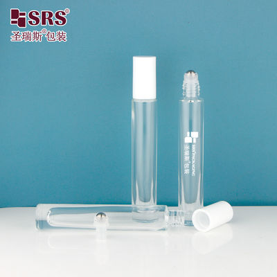 comprar GB1-10ML Luxury High End Bottle Grosso Transparente Cor Personalizada Disponível Bola de Vidro Roller Perfume Bottle No Leakage online manufacture