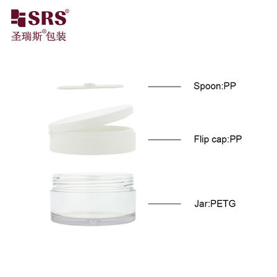 comprar PETG003 Vazio Branco Injeção Cor Pessoal 100g 120g 150g 200g 250g Flip Cap Jar de Plástico Com Amostragens Gratuitas Em Cor de estoque online manufacture