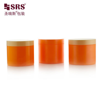 comprar SRSQ 400g Pintura de cor personalizada plástico PP Creme frasco de esfregão corporal PCR Material reciclado Matte Logotipo de impressão acabado disponível online manufacture