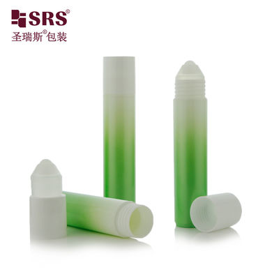 comprar RPP-35ML Forma redonda PP PCR Rolo de plástico em garrafa de bola pequena para limpeza líquido de cuidados pessoais Embalagem aplicador sem vazamento online manufacture