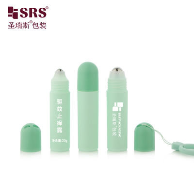 comprar RPPF 20ml Injetar Personalizar Cor Matte Cúpula Frosted Cap Com Lanyard Redondo Botelha de parede única online manufacture