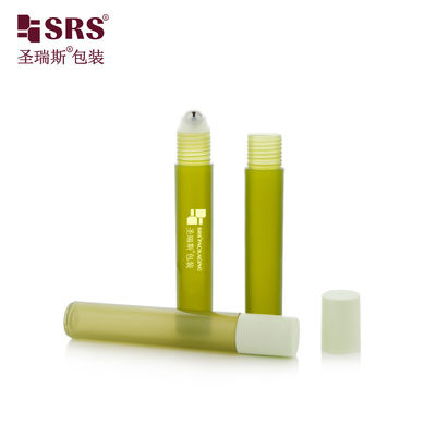 comprar RPP-15ML Recipiente de embalagem de garrafa de plástico semi-transparente para injecção de cor verde mate acabado online manufacture
