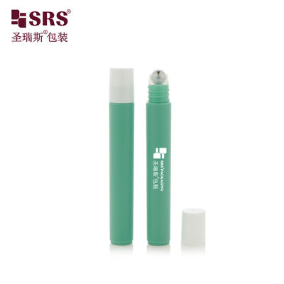comprar RPP-10ML(C) Alto e fino PP plástico PP mate acabado garrafa de rolo vazio com bola de aço para soro ocular online manufacture