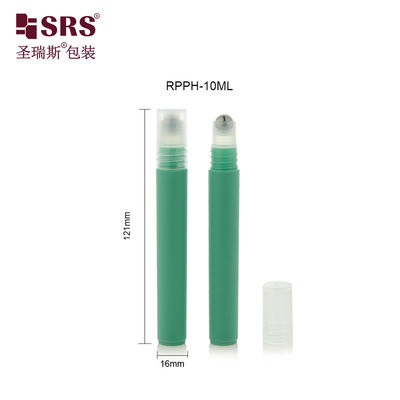 comprar RPPH-10ML ((C) Antiperspirante plástico líquido vazio injeção personalizada cor verde com tampa de bola de aço PP sem vazamento online manufacture