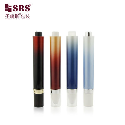 comprar AY 10ML 15ML PP PCR Press Design Reciclado Balão de aço de rolos sem ar Massagem Creme Ocular Botelha Embalagem online manufacture