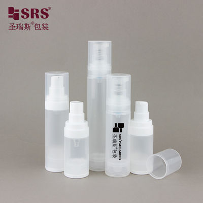 comprar A0216 15ml 30ml 50ml Gloss Matte In Mold PP PCR Botão de plástico sem ar com bomba de spray de loção online manufacture