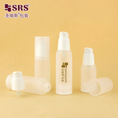 comprar PA0216 20ml 30ml 40ml 50ml PP Brilhante Matte em Molde Plástico PP PCR Flasca sem ar com bomba de loção Embalagem de cuidados com a pele online manufacture