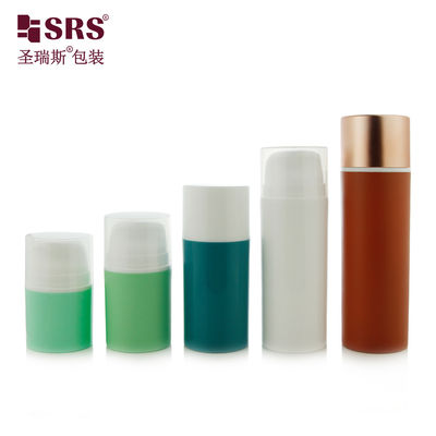 comprar PA609 30 ml 50 ml Loção de limpeza para cuidados com a pele Loção Gel Fundação PP Botão sem ar com Snap On Pump Sem fugas online manufacture