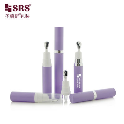 comprar A0035 7.5ml 10ml 15ml Embalagem Cosmética para Cuidados com os Olhos Gel Plástico Frasco com Bomba Airless Snap On e Aplicador online manufacture