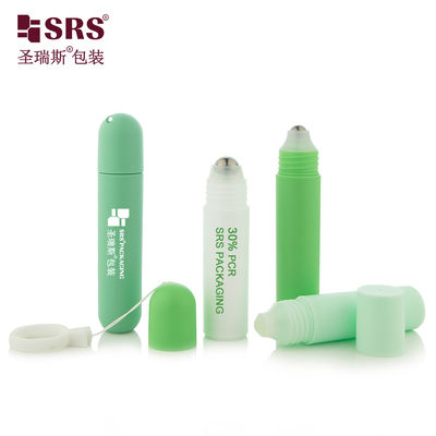 comprar RPPF RPPG 20ML 25ML PP Tampa de Domo PCR Frasco Roll-On para Desodorante Sérum Gel Aplicador Atacado Sem Vazamento online manufacture
