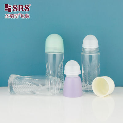 comprar BLPG-A 50ml Grande capacidade de vidro vazio rolante de bola de garrafa para gel de desodorante soro corpo antipersipirante embalagem por atacado online manufacture