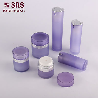 comprar SRS venda por grosso de plástico para cuidados com a pele frasco acrílico sem ar e frasco de loção embalagens cosméticas online manufacture