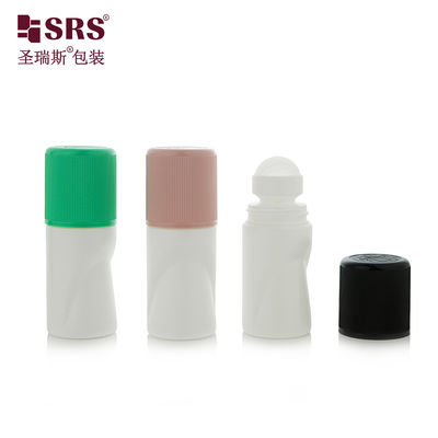 comprar RPPB1-50ML Unique Shape Empty Wholesale Customization Color Matte Riibbed CRC Child Resistant Cap Roll On Bottle For Antiperspirant online manufacture