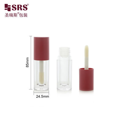 comprar G1139 Injection Color Screw Cap Transparent Plastic Lipgloss Tube Container Customization Cute Cylinder online manufacture